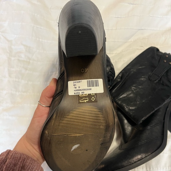 Brand New! 100% genuine leather wide calf boots - Picture 4 of 7